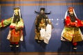 Asia Chinese, Beijing, Chinese Art Museum, indoor exhibition hallÃ¯Â¼Å puppetÃ¯Â¼ÅChinese traditional opera characters